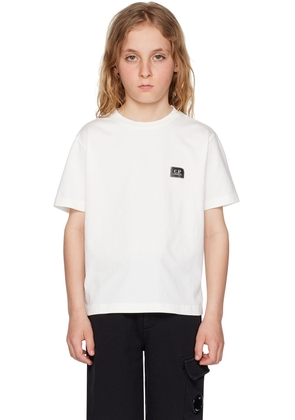 C.P. Company Kids Kids White Printed T-Shirt