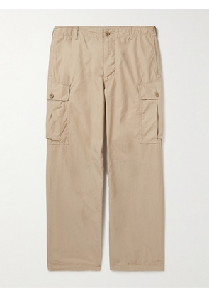 Beams Plus - Straight-Leg Cotton-Ripstop Cargo Trousers - Men - Neutrals - S
