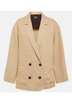 Loro Piana Linen, cashmere, and silk jacket