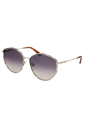 Salvatore Ferragamo Violet Gradient Irregular Ladies Sunglasses SF264S 754 60