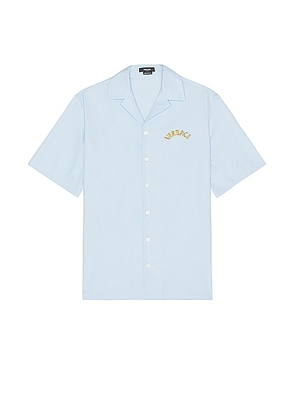 VERSACE Shirt in Light Blue - Baby Blue. Size 46 (also in ).