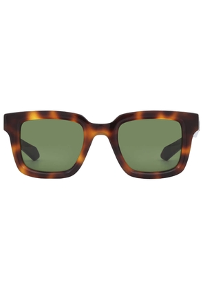 Salvatore Ferragamo Green Square Mens Sunglasses SF1064S 240 48