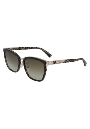 Longchamp Grey Square Ladies Sunglasses LO643S 211 54