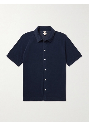 Massimo Alba - Cruiser Cotton-Blend Terry Shirt - Men - Blue - S