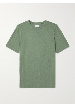 Oliver Spencer - Conduit Slub Cotton-Jersey T-Shirt - Men - Green - S