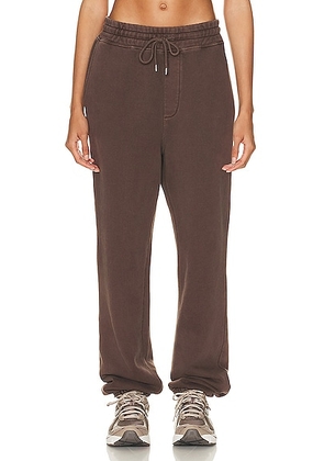 WAO The Fleece Pant in brown - Brown. Size XL (also in ).