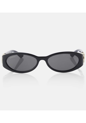 Gucci Interlocking G oval sunglasses
