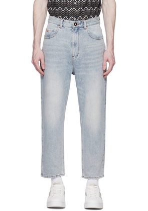Emporio Armani Blue Pocket Jeans