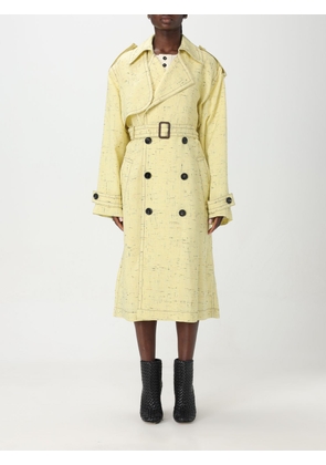 Trench Coat BOTTEGA VENETA Woman colour Yellow