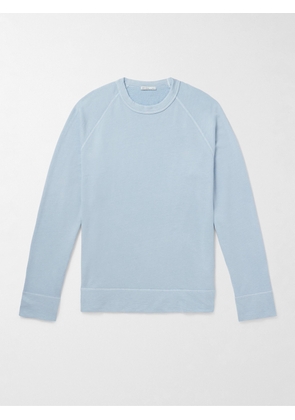 James Perse - Cotton-Jersey Sweatshirt - Men - Blue - 1