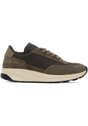 Common Projects Brown Track Technical Sneakers
