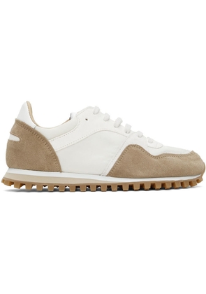 Spalwart Taupe & White Marathon Trail Low (WHBS) Sneakers