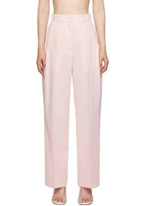 The Frankie Shop Pink Tansy Fluid Trousers
