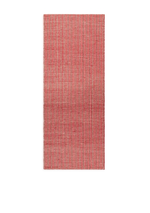 Wool Rug 70 x 180 cm - Red