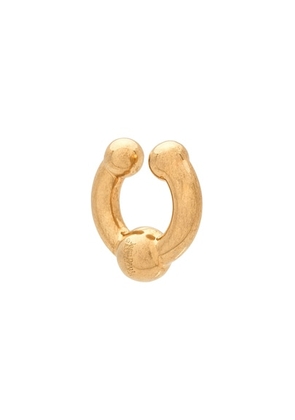 Jean Paul Gaultier Ear Cuff in Gold - Metallic Gold. Size all.