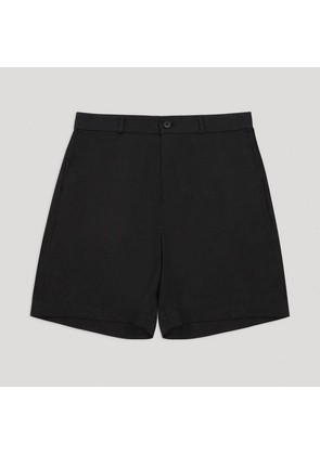 The Linen Shorts Black