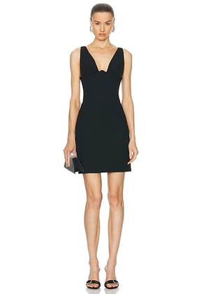 The New Arrivals by Ilkyaz Ozel Anais Mini Dress in Chez Castel - Black. Size 34 (also in 36, 38, 40).
