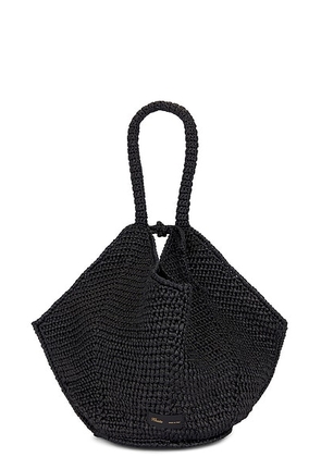 KHAITE Lotus Medium Bag in Black - Black. Size all.