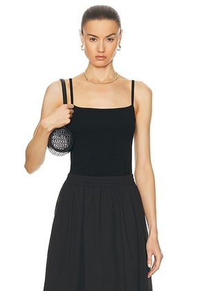 Matteau Everyday Singlet Top in Black - Black. Size 1 (also in 2, 3, 4).