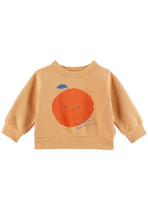 TINYCOTTONS Baby Orange Tangerine Sweatshirt