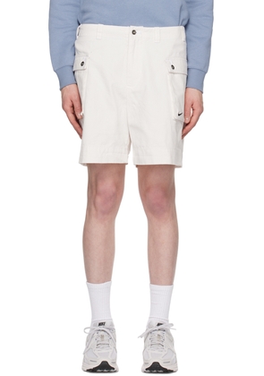 Nike White P44 Shorts