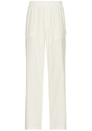 Museum of Peace and Quiet Lounge Pajama Pant in Bone - Cream. Size L (also in M, S, XS).