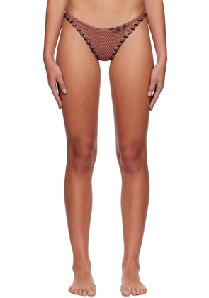 Miaou Brown Rio Bikini Bottom