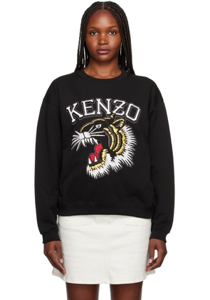 Kenzo Black Kenzo Paris Varsity Jungle Sweatshirt