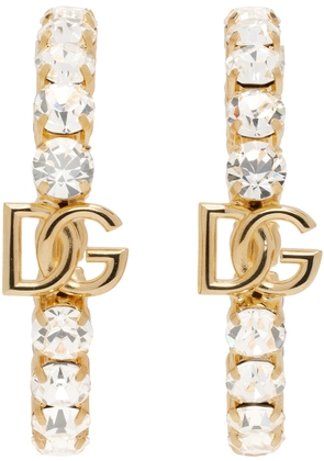 Dolce & Gabbana Gold Logo Earrings