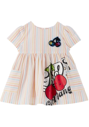 GCDS Kids Baby Multicolor Cherry Dress