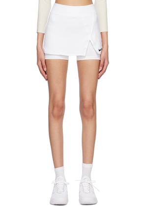 Nike White Dri-FIT Victory Skirt