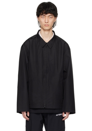Y-3 Black Atelier Spread Collar Jacket