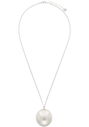 MM6 Maison Margiela Silver Curb Chain Necklace