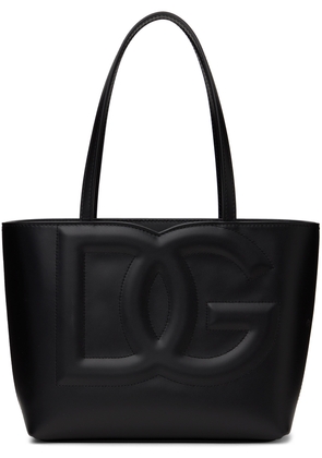 Dolce & Gabbana Black Small DG Logo Tote
