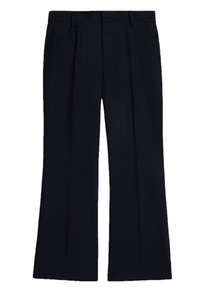 AMI Paris cropped flared trousers - Black
