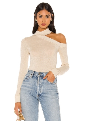 Camila Coelho Bexley Sweater in Ivory. Size XS.