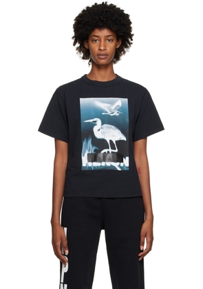Heron Preston Black Censored Heron T-Shirt