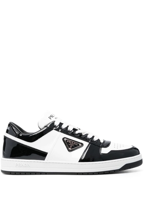 Prada Downtown triangle-logo sneakers - White