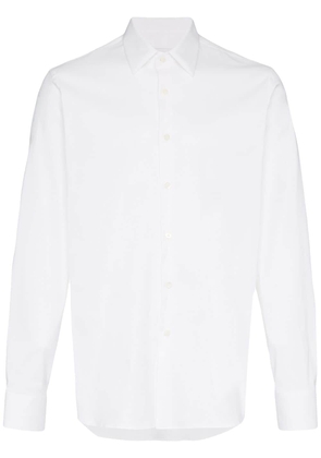Prada slim-fit poplin shirt - White