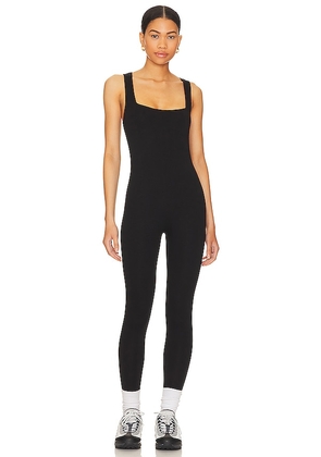 AFRM X Revolve Essential Avery Jumpsuit in Black. Size 1X, 2X, L, XL.