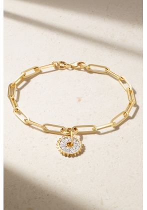 Foundrae - 18-karat Gold Diamond Chain Bracelet - One size