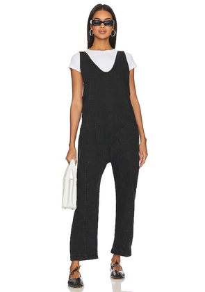 Free People x We The Free High Roller Jumpsuit in Black. Size S, XS.