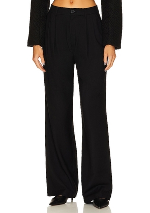 ANINE BING Carrie Pant in Black. Size 40.