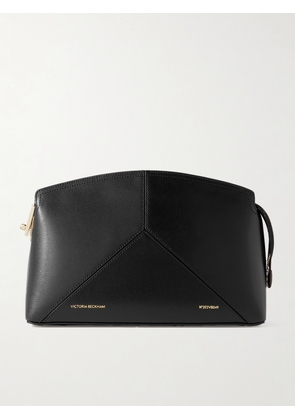 Victoria Beckham - Victoria Paneled Leather Clutch - Black - One size