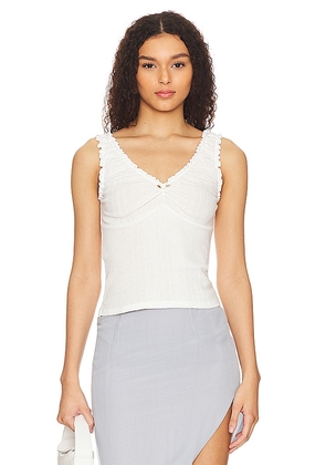 Free People X Intimately FP Amelia Cami In Ivory in Ivory. Size M, S, XL, XS.