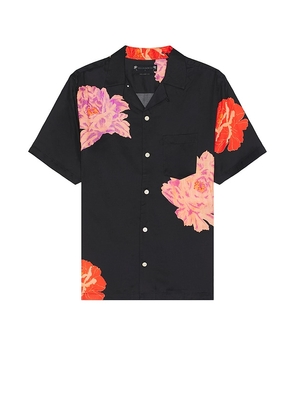ALLSAINTS Roze Shirt in Black. Size M, S, XL/1X.