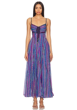 Free People Dream Weaver Maxi in Blue. Size M, S, XL, XS.