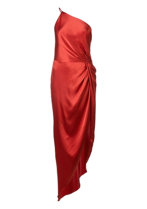 Michelle Mason twist knot gown - Red