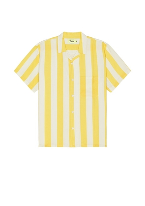 Duvin Design Traveler Shirt in Yellow. Size M, S, XL/1X.