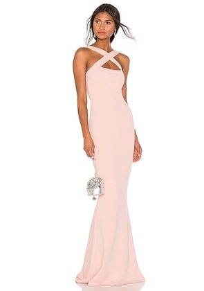 Nookie Viva 2Way Gown in Pink. Size M, S, XS.